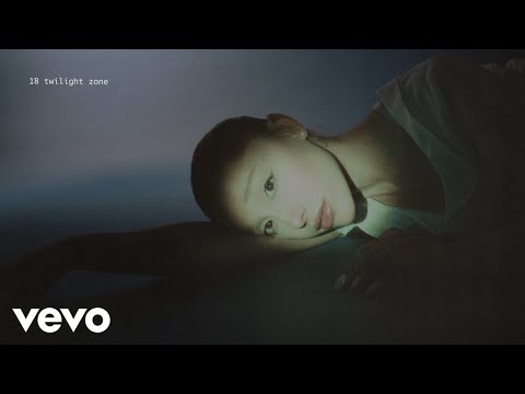 Ariana Grande - twilight zone (lyric visualizer) thumbnail