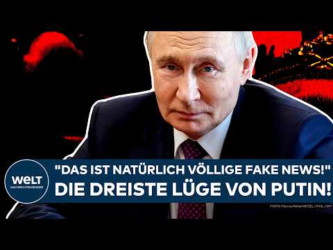 UKRAINE-KRIEG: "Das ist natürlich völlige Fake News!" Die dreiste Lüge von Wladimir Putin! thumbnail