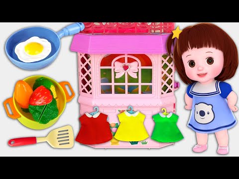 Baby Doli and bed room  house and kitchen thumbnail