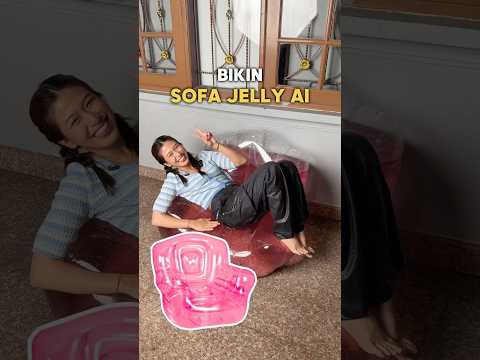bikin sofa jelly Ai tapi ending nya malah kacau balau…. 🤣😱 thumbnail