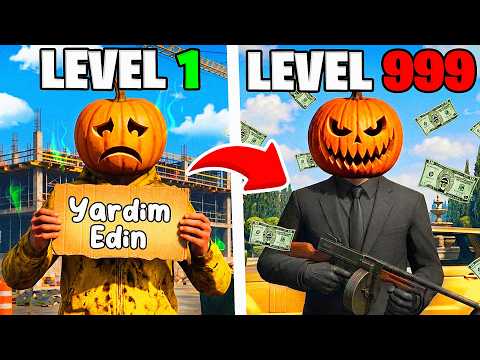 LEVEL 1 İNŞAAT AMELESİ vs LEVEL 999 MAFYA 😈 | GTA 5 Mobile thumbnail