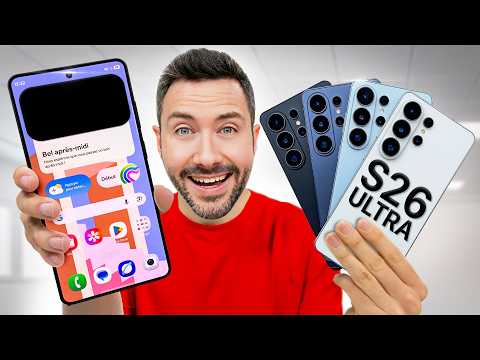 J'ai les Galaxy S26, S26+ et Ultra ! (je suis choqué) thumbnail