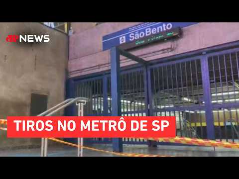 Tiroteio em estação do metrô deixa cinco feridos no centro de SP thumbnail
