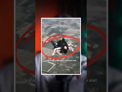Detik-Detik Mengerikan Tersadar Saat Terjun Payung Tanpa Parasut! ☠️📷 thumbnail