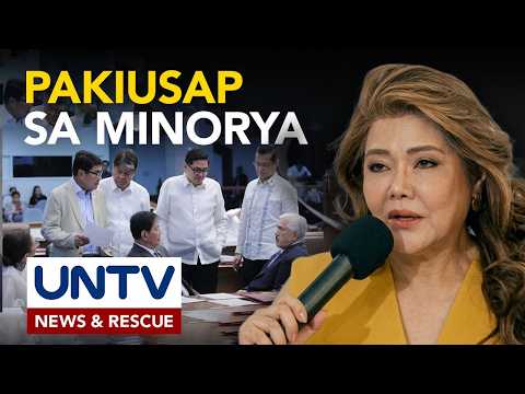 Sen. Imee Marcos, may pakiusap sa Senate Minority Bloc thumbnail