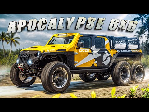 850 KONI JEEP GLADIATOR 6x6 w MIAMI! | Poszukiwania Krokodyli w bagnach i inne przygody tego typu... thumbnail