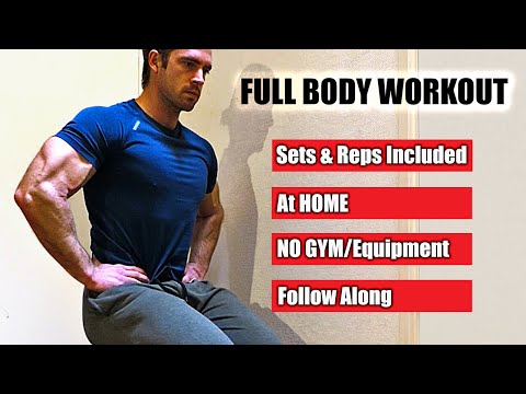 COMPLETE FULL BODY WORKOUT AT HOME (Anywhere only using the Floor) thumbnail