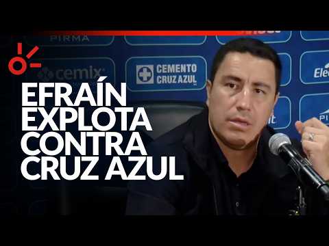 Efraín Juárez EXPLOTA contra Cruz Azul por quejarse del arbitraje thumbnail