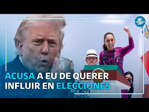 Sheinbaum: EU busca influir en elecciones en México en 2027 #EnPortada thumbnail