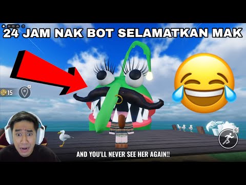 24 JAM NAIK BOT SELAMATKAN MAK KITA 😂 A DEADLY BOAT TRIP ROBLOX 🚢 thumbnail
