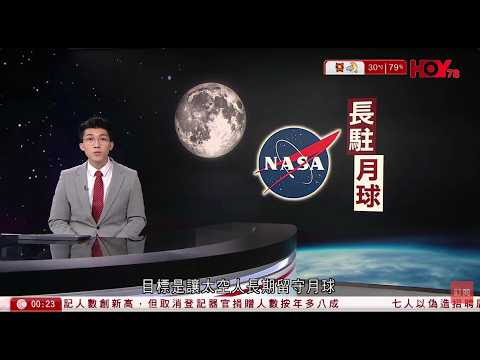有線新聞 晚間新聞｜NASA公布月球基地建設計劃　分三階段進行　為未來太空人長期留守鋪路｜老撾7人淘金遇暴雨困洞穴逾一周　泰國及芬蘭專家參與救援　已尋獲5人｜HOY NEWS｜ 20260528 thumbnail