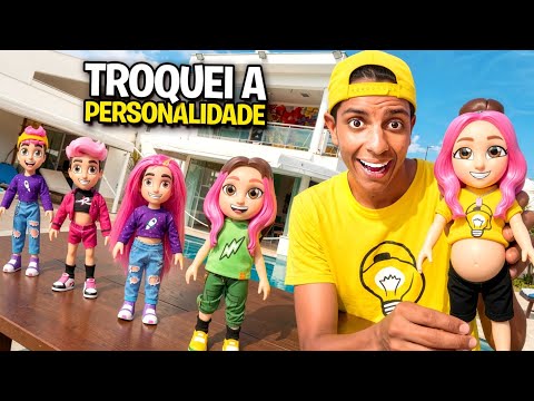 TROQUEI A PERSONALIDADE DOS BONECOS DOS ROSA *O Grupo surtou ! thumbnail