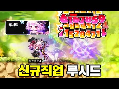 메이플 신규 궁수, 루시드 해봤습니다 ㅋㅋㅋ 성능 진짜 미쳤네... [테스터훈] thumbnail