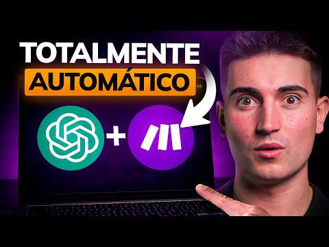 Make + ChatGPT: crea automatizaciones que redactan, clasifican y resumen (casos reales) thumbnail