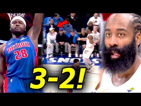 CHOKE! Vintage James Harden vs MVP Cade Cunningham, may nakipag angasan sa HULK ng pistons! thumbnail