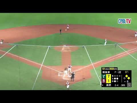 05/29 台鋼 VS 樂天 八局上，台鋼持續在對手傷口上撒鹽，連續安打單局再攻下2分 thumbnail