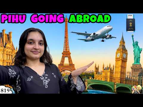 PIHU GOING ABROAD | Ep 819 | Pihu ka International MBA | Aayu and Pihu Show thumbnail