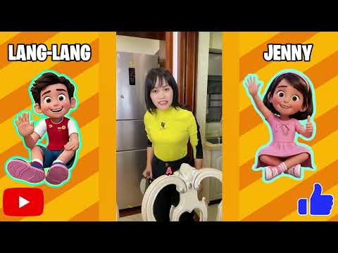 Langlang and Jenny's funny compilation. #funny #comedyvideos thumbnail