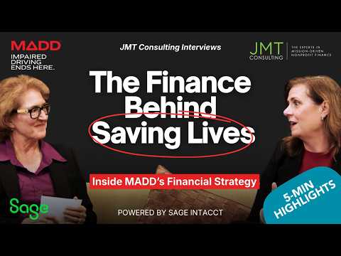 Nonprofit Finance Leadership: How MADD Uses Sage Intacct to Drive Impact (5-Min Highlights) thumbnail