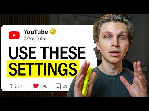 18 YouTube Settings That Ruin Small Channels (Fix These Now) thumbnail
