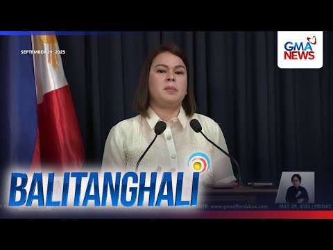 Deadline kay VPSD para sumagot sa summons ng impeachment court, sa June 1 na | Balitanghali thumbnail