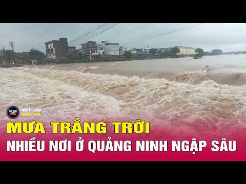 Quảng Ninh mưa lớn: Sạt lở và ngập lụt xuất hiện khắp nơi | Thế giới 24h thumbnail