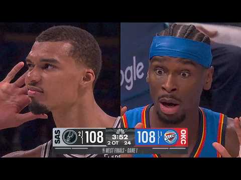 INSANE 2OT ENDING #2 Spurs at #1 Thunder | May 18, 2026 thumbnail