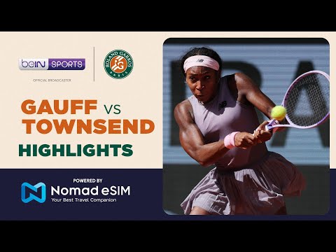 Coco Gauff vs Taylor Townsend  | Roland-Garros 2026 | Match Highlights thumbnail
