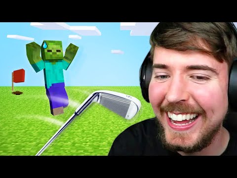 ¡Jugué al Mini Golf en Minecraft por 10,000 dólares! thumbnail