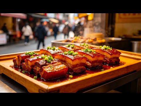 【LIVE】Asian street food: Braised pork rice bowl! thumbnail