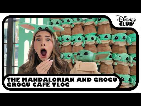 Come to the Grogu Café with Imogen Cribb! 💚☕ | The Mandalorian and Grogu @DisneyClubUK AD thumbnail