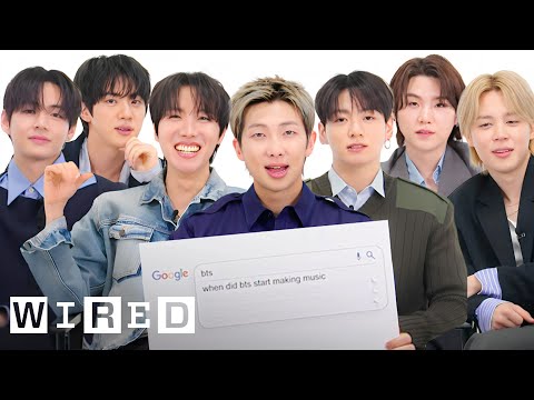 BTS (방탄소년단) Answer The Web's Most Searched Questions | WIRED thumbnail