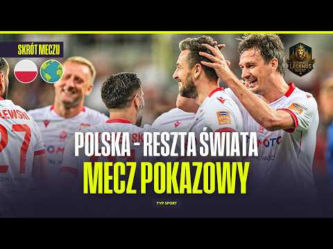SKRÓT: POLSKA - RESZTA ŚWIATA. MECZ POKAZOWY WE WROCŁAWIU. KADRA ADAMA NAWAŁKI ROZBIŁA RYWALI thumbnail