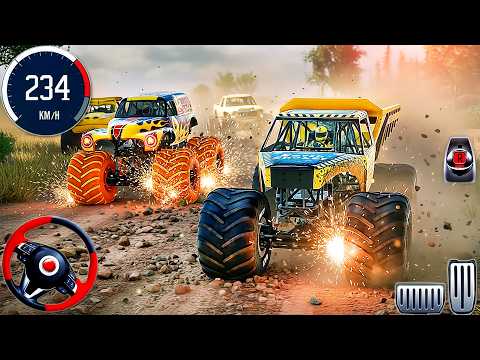 Monster Truck Jam Steel Titans Stunt - Extreme GT Car Mega Ramp Impossible Racing - PC GamePlay #6 thumbnail