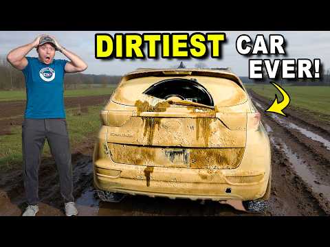 I FOUND THE DIRTIEST CAR AND ATTEMPTED TO CLEAN IT thumbnail