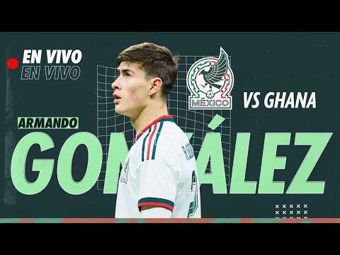? EN VIVO | ARMANDO GONZÁLEZ CAM ⚽️| México vs. Ghana | TUDN thumbnail