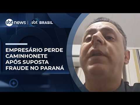 Empresário tem caminhonete apreendida pela Justiça após suposta fraude no Paraná | #SBTBrasil thumbnail