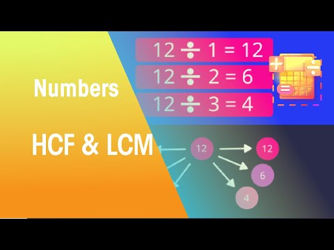 HCF and LCM | Numbers | Maths | FuseSchool thumbnail