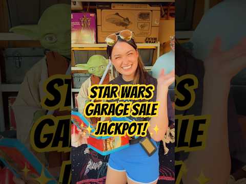 Star Wars garage sale run by someone who has no idea what Star Wars is ?✨ thumbnail