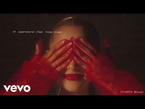 Ariana Grande - supernatural (lyric visualizer) ft. Troye Sivan thumbnail