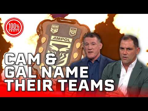 Paul Gallen and Cam Smith pick their 2026 Game 1 State of Origin sides | 100% Footy thumbnail