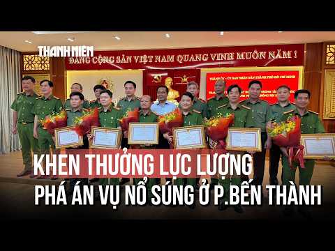 Khen thưởng 6 tập thể trong vụ bắt giữ 2 nghi phạm Samoa vụ nổ súng ở Bến Thành thumbnail