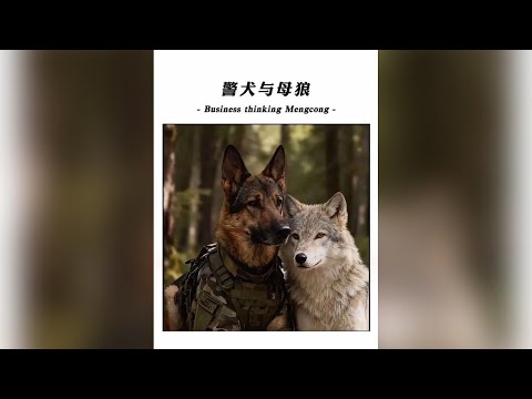 警犬與母狼#德牧愛犬 thumbnail