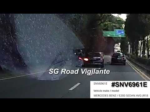 25may2026 cte  to pie #SNV6961E mercedes e200 changing lane without due care hit motorcyclist thumbnail