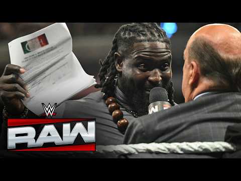 Oba Femi to Paul Heyman: “This time I’m fighting to kill The Beast”: Raw highlights, May 25, 2026 thumbnail