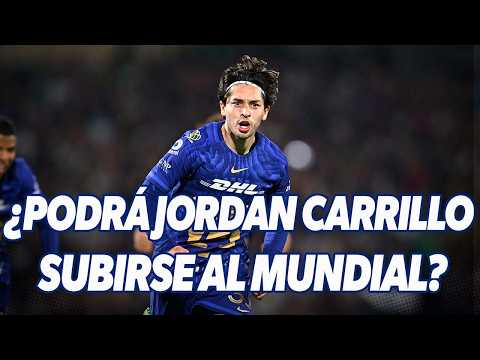 Jordan Carrillo y Su Temporada 2026 con PUMAS es increíble: ¿IRÁ AL MUNDIAL? I TUDN thumbnail