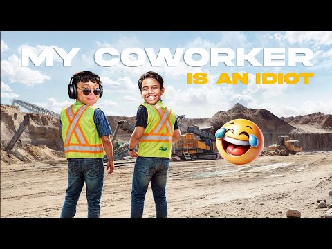 *Lawak* OOHAMI & UKILLER TUKAR BIDANG KERJA BURUH!? - My Coworker is An Idiot (Malaysia) thumbnail