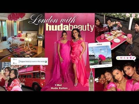 POV: You’re on a Huda Beauty Brand Trip to London🇬🇧🩷 / Mridul Sharma thumbnail
