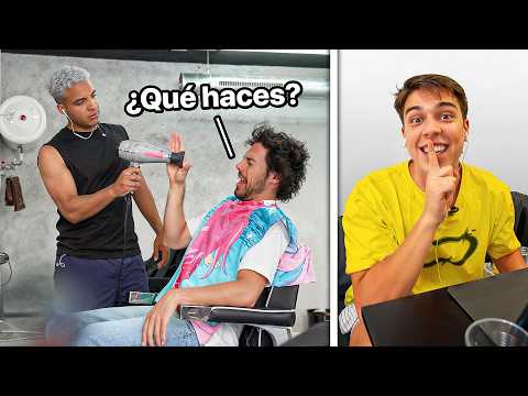 SI TE RÍES PIERDES EN UNA PELUQUERÍA (cámara oculta) thumbnail