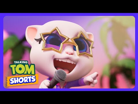 Talking Tom - ¡Duelo de estrellas de rock! | Dibujos Infantiles | WildBrain Niños thumbnail